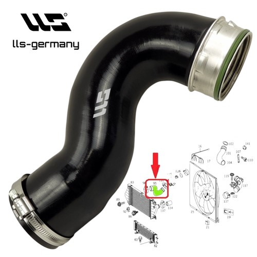 Tubo turbo intercooler - , per