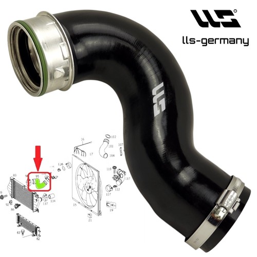 Tubo turbo intercooler per